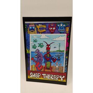 Joey Mars Characters Shop Therapy Postcard